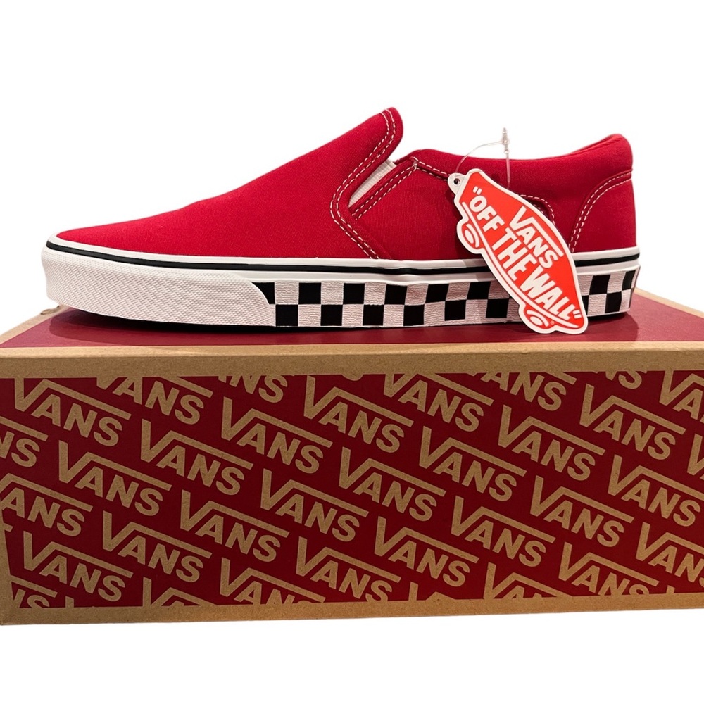 VANS ASHER RED